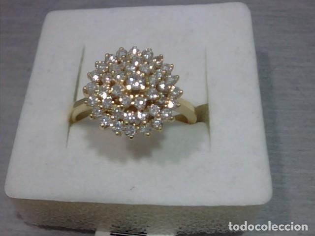 Joyeria: anillo en oro 18 kts y diamantes - Foto 4