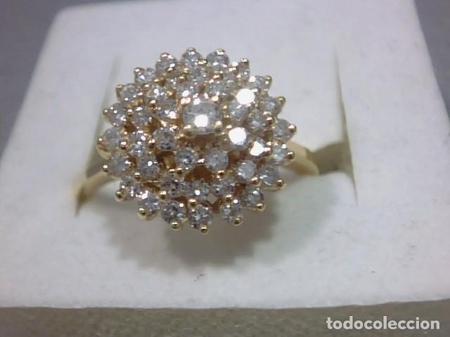 Joyeria: anillo en oro 18 kts y diamantes - Foto 6