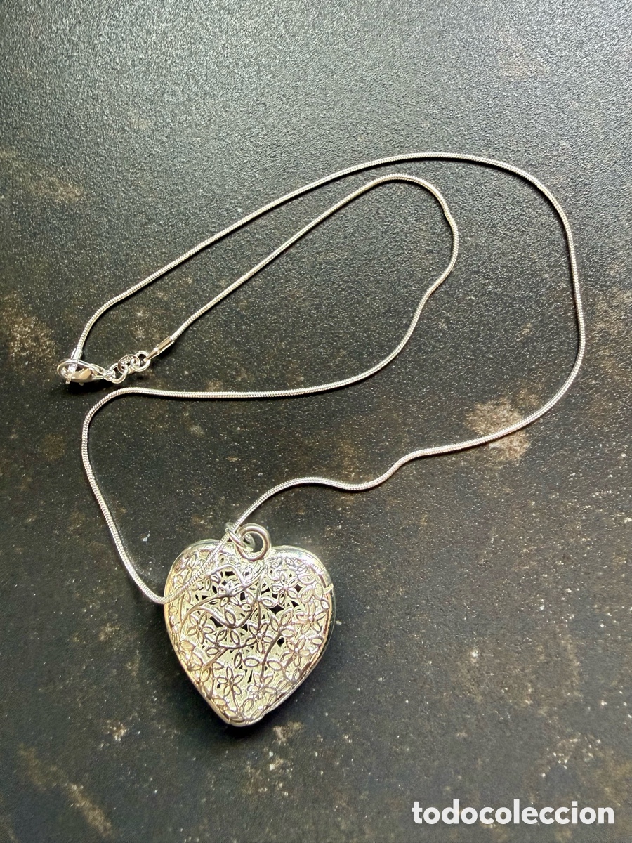 Joyeria: Joya coraz&oacute;n collar cadena plata - Foto 4