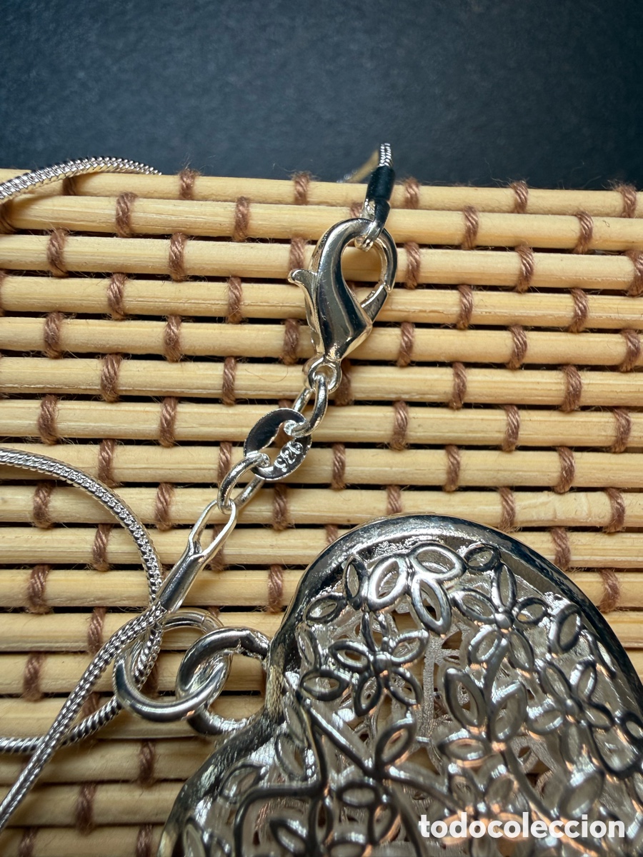 Joyeria: Joya coraz&oacute;n collar cadena plata - Foto 9
