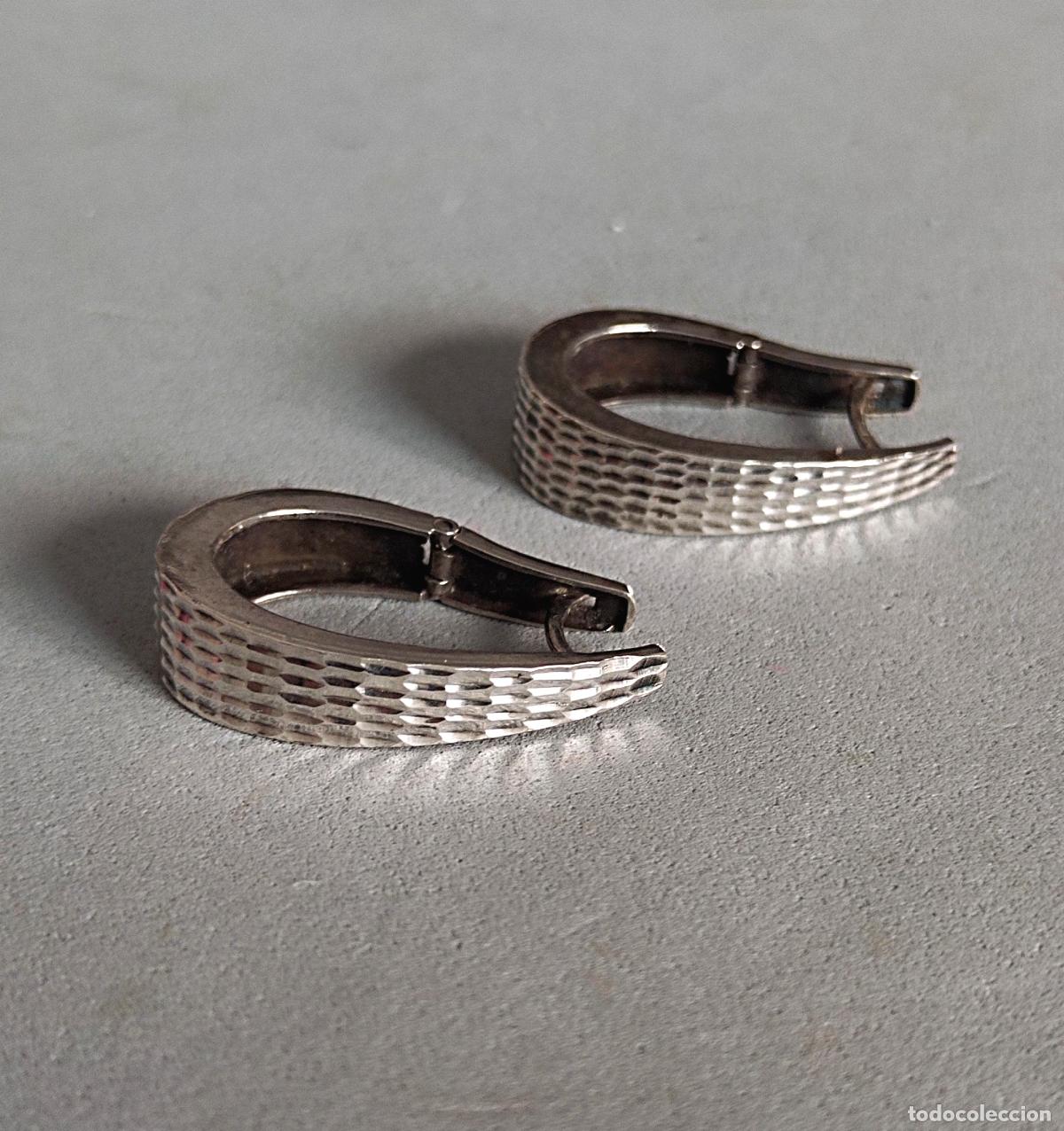 Joyeria: Pendientes de plata de ley. - Foto 6