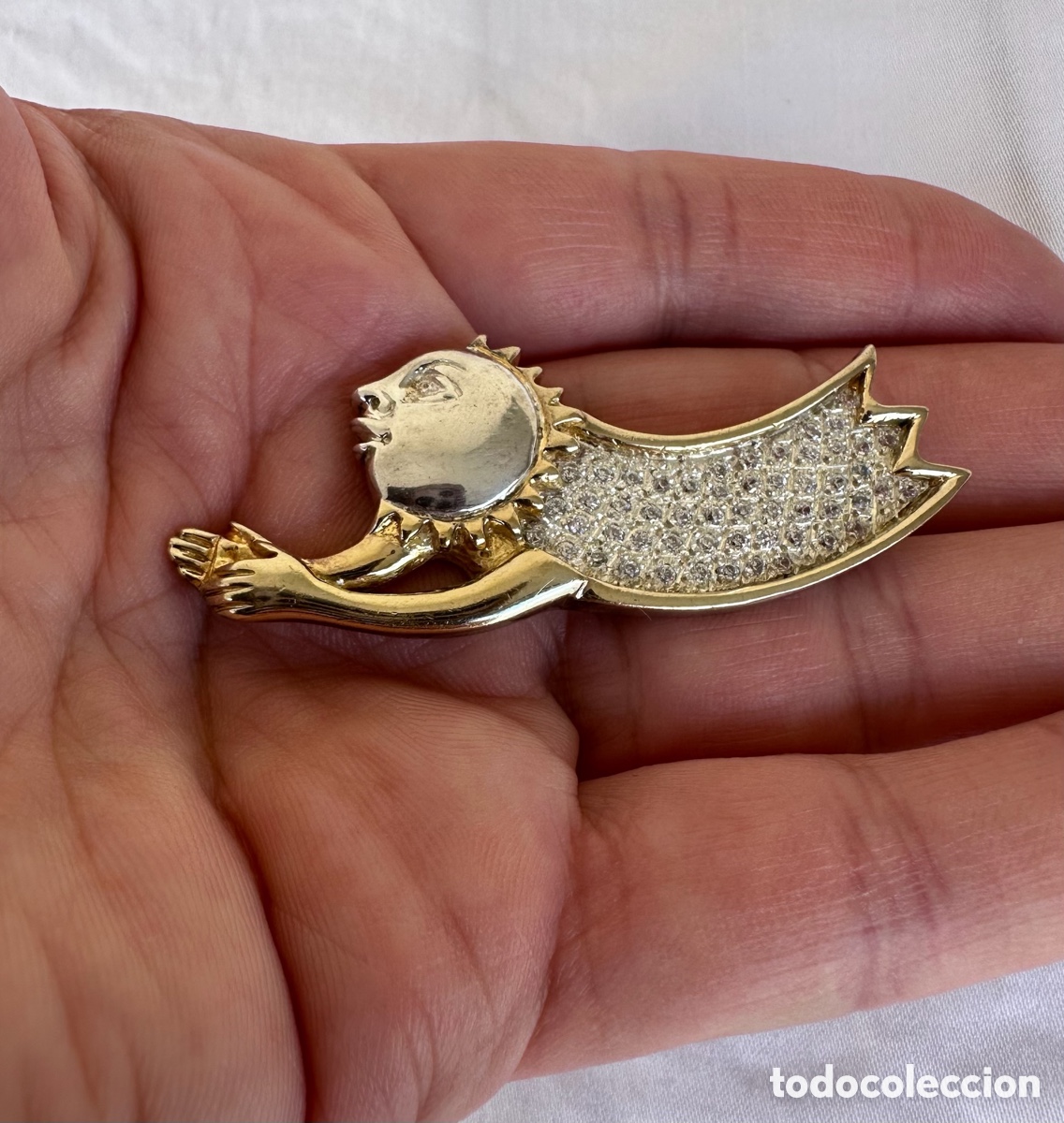 Joyeria: Broche vintage Sergio Bustamante - Foto 5