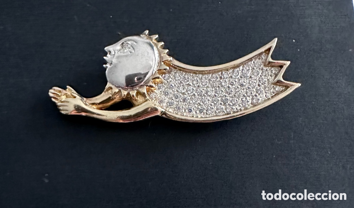 Joyeria: Broche vintage Sergio Bustamante