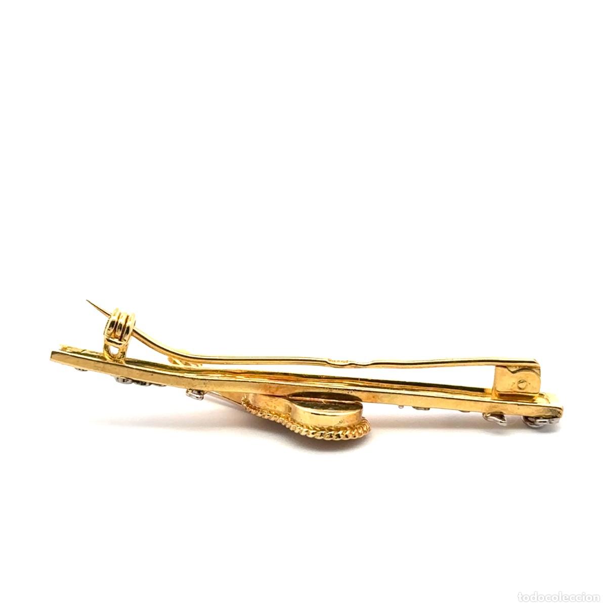 Joyeria: Broche de Guitarra en Oro con Diamantes - Foto 6