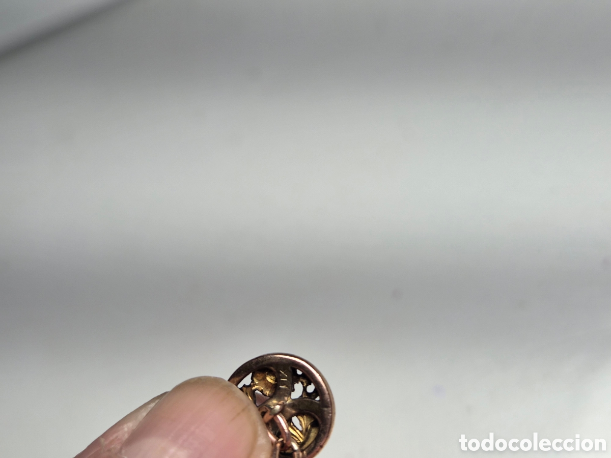 Joyeria: Gemelos art nuoveau oro fix - Foto 2