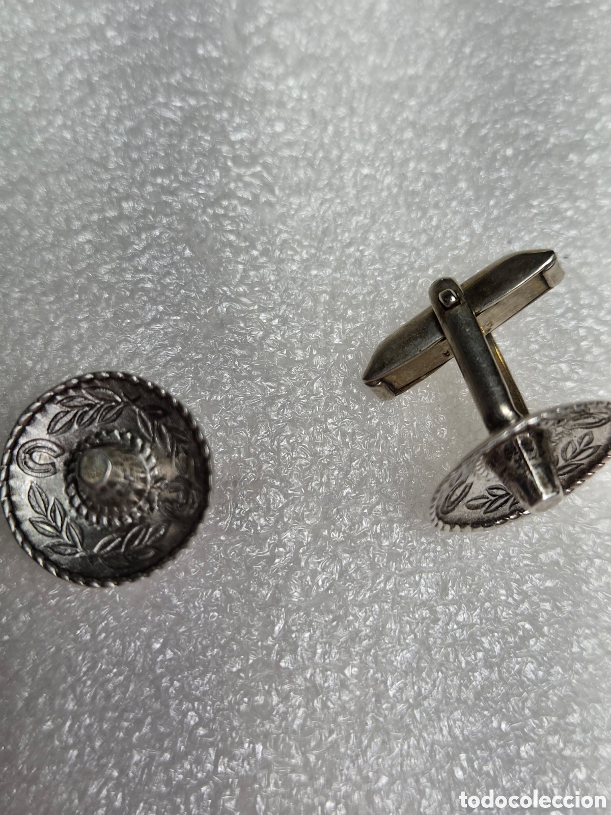 Joyeria: Gemelos de plata sombrero mejicano - Foto 4