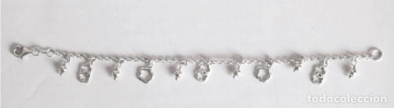 Joyeria: Esclava de plata. Mujer