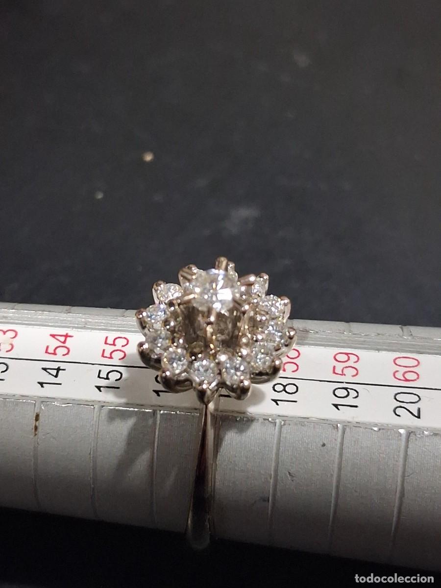 Joyeria: ANILLO ORO BLANCO Y BRILLANTES - Foto 2