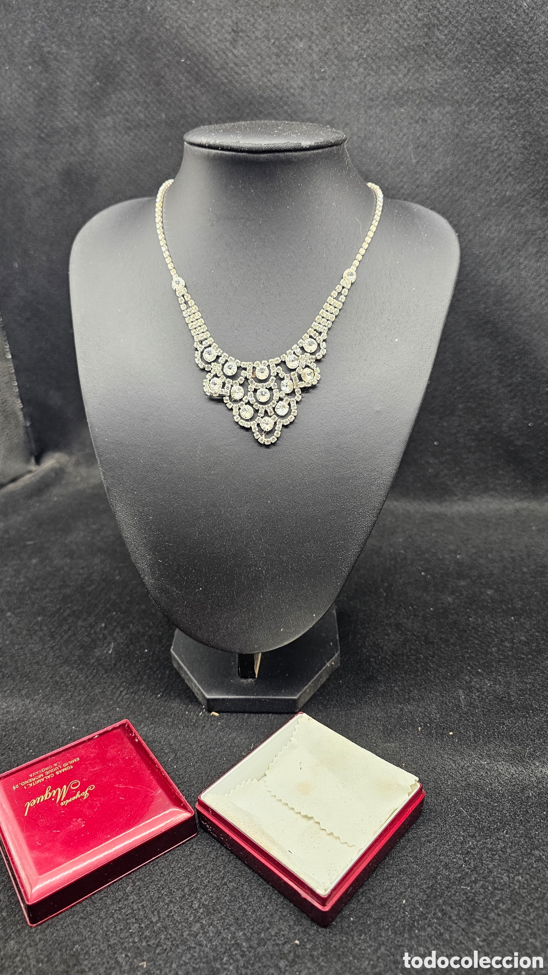 Joyeria: Collar / gargantilla de bisuter&iacute;a d&eacute;cada de los 90