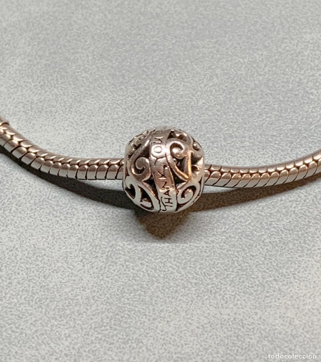 Joyeria: Charm de filigrana &rdquo;Thank You&rdquo; de Chamilia en plata de ley 925 contrastada