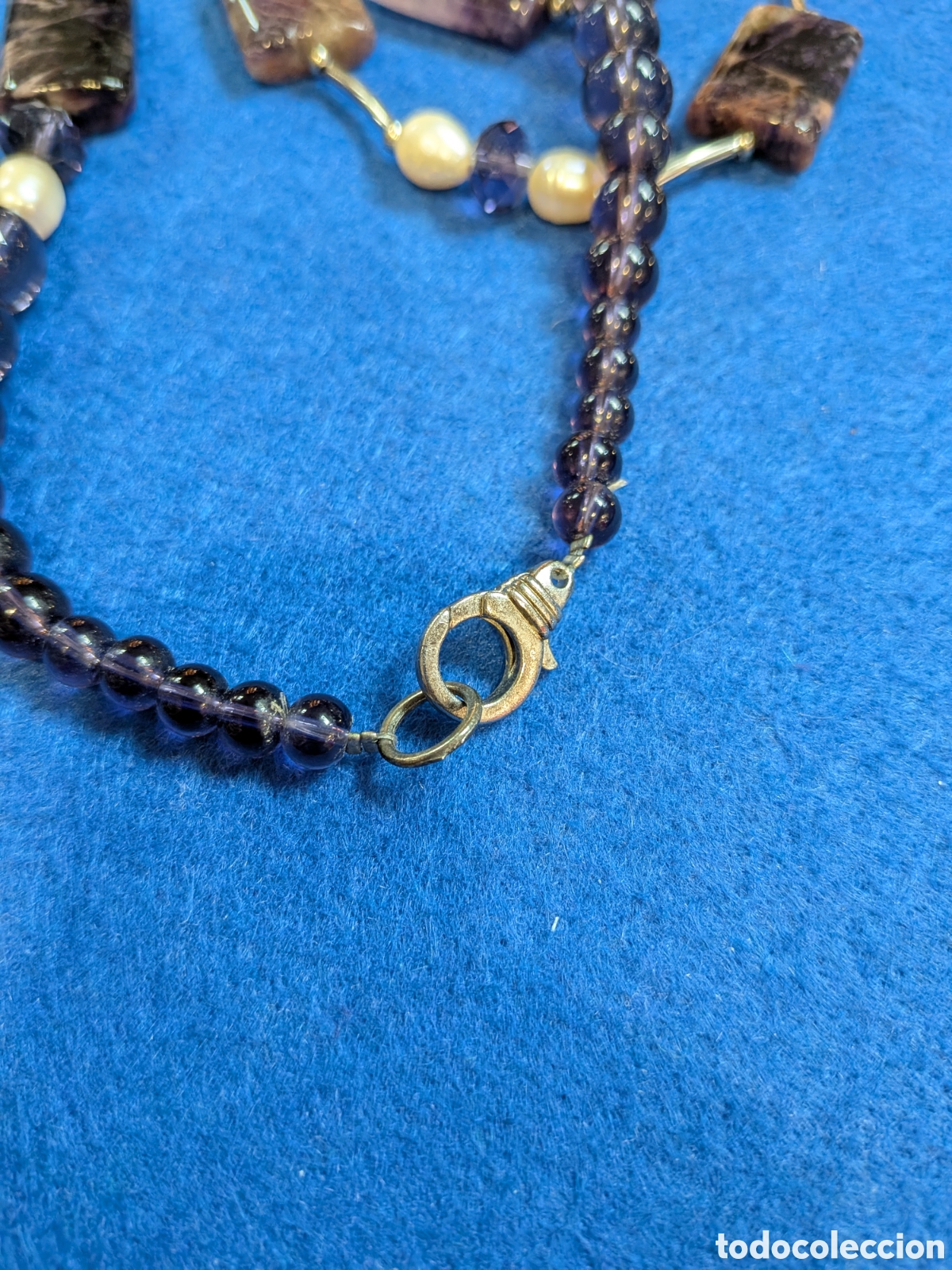 Joyeria: Collar de amatistas y perla. REF-3982.ca4 - Foto 3