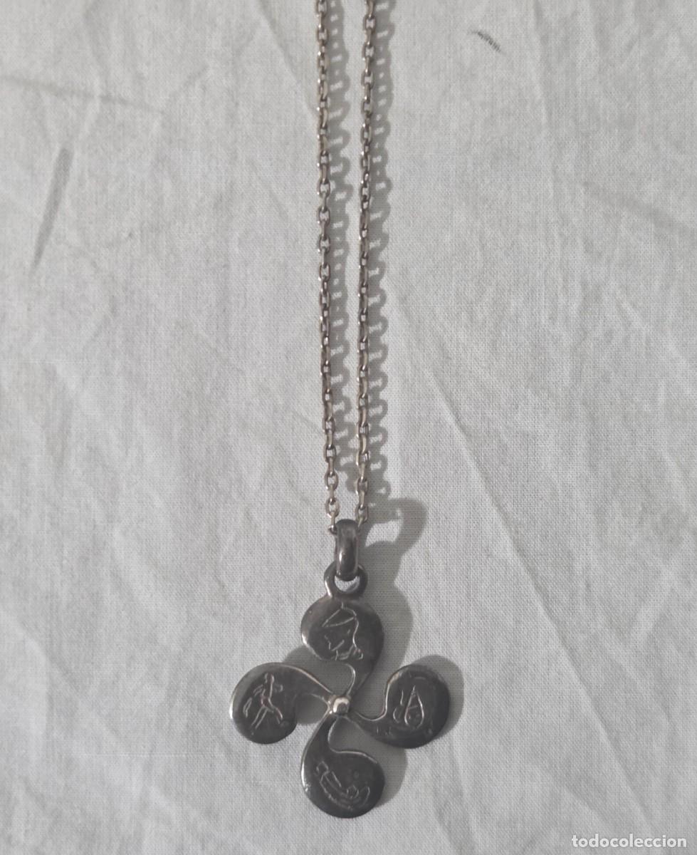 Joyeria: Colgante Celta Laburu con cadena de plata - Foto 2