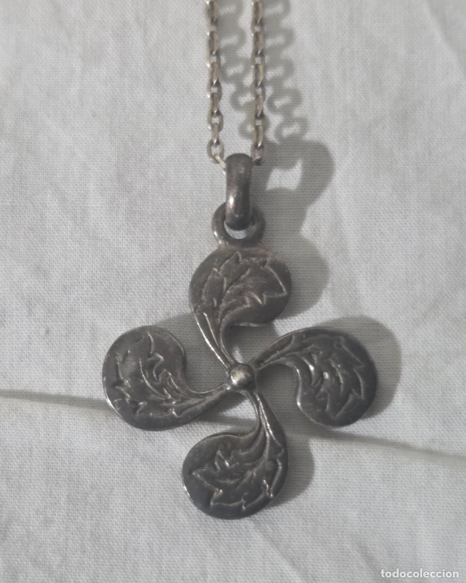 Joyeria: Colgante Celta Laburu con cadena de plata - Foto 6