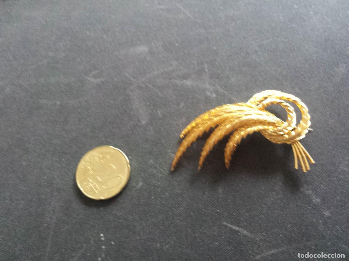 Joyeria: Broche con espigas doradas - Foto 1