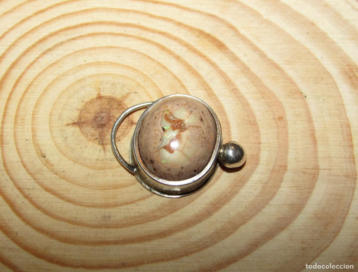 Joyeria: Lote anillo sortija ajustable y colgante con &oacute;palos - Foto 7