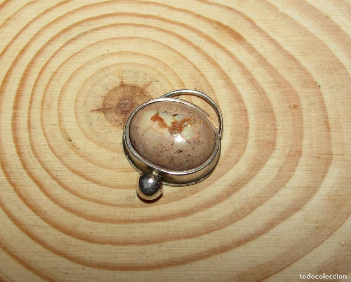 Joyeria: Lote anillo sortija ajustable y colgante con &oacute;palos - Foto 8