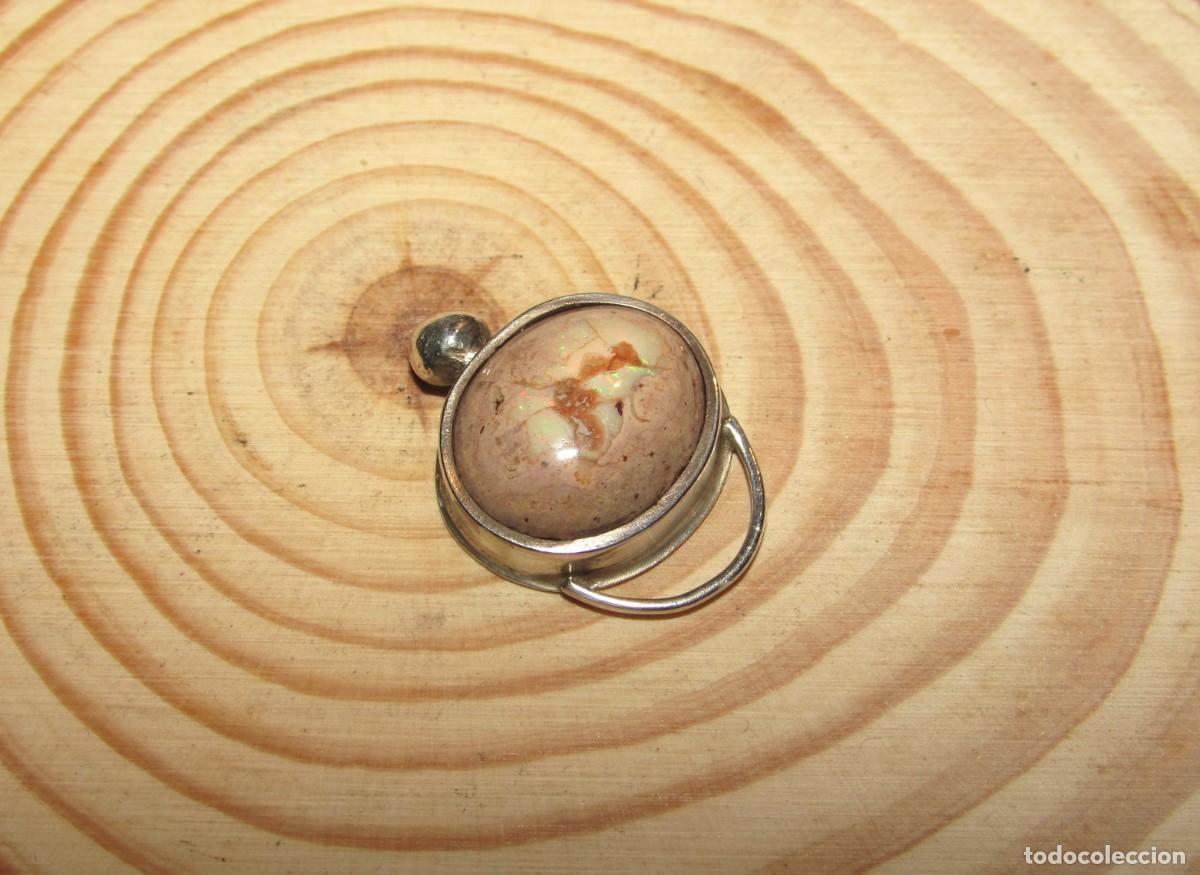 Joyeria: Lote anillo sortija ajustable y colgante con &oacute;palos - Foto 9
