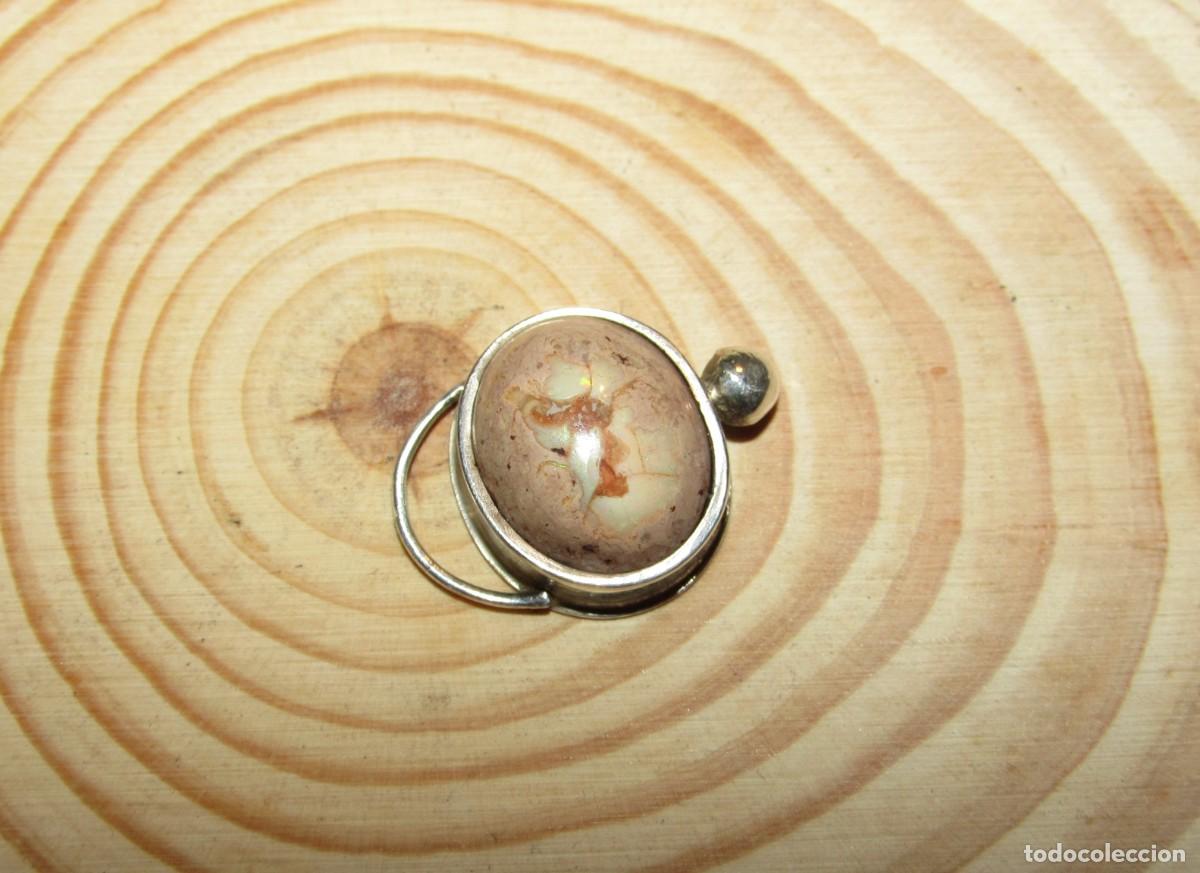 Joyeria: Lote anillo sortija ajustable y colgante con &oacute;palos - Foto 10