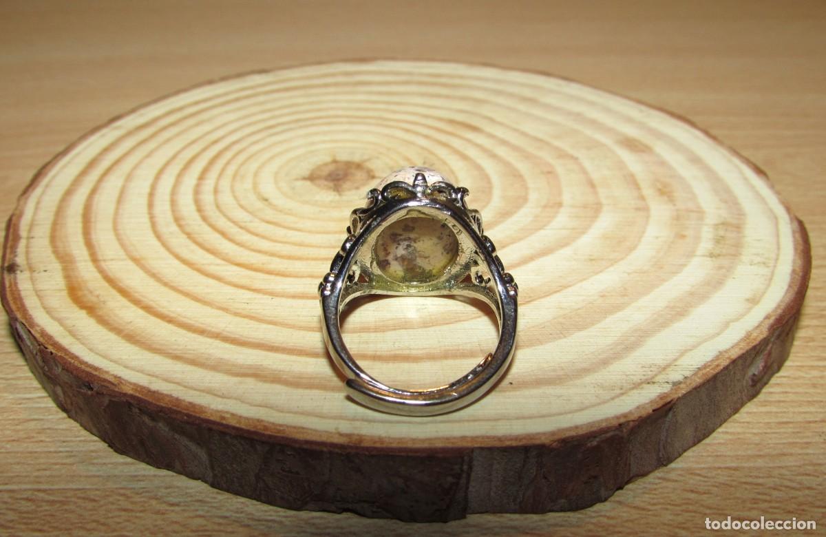 Joyeria: Lote anillo sortija ajustable y colgante con &oacute;palos - Foto 18