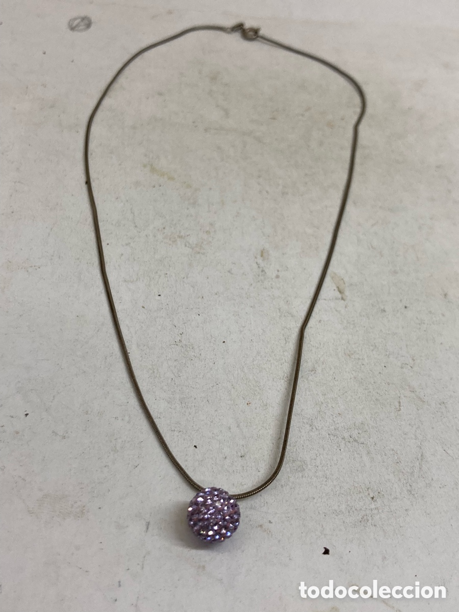 Joyeria: Cadena de plata y colgante CC516