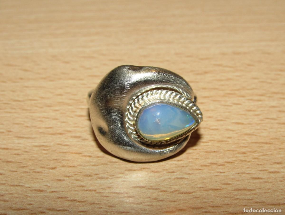 Joyeria: Lote colecci&oacute;n 3 anillos sortijas &oacute;palos - Foto 18