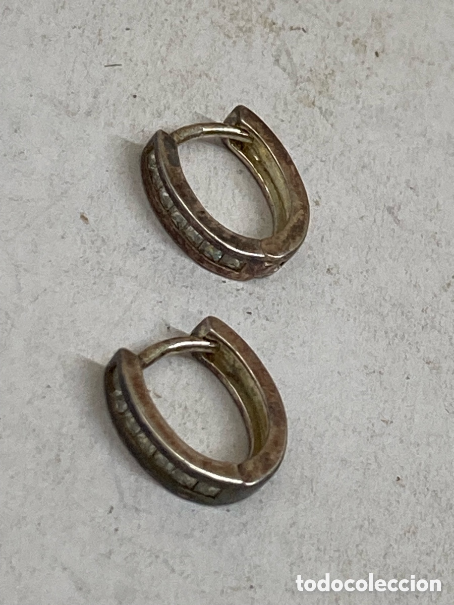 Joyeria: Pendientes de plata P548