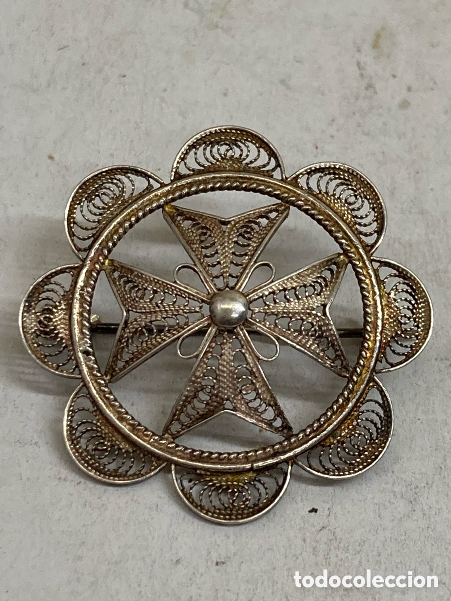 Joyeria: Broche de plata B242 - Foto 1