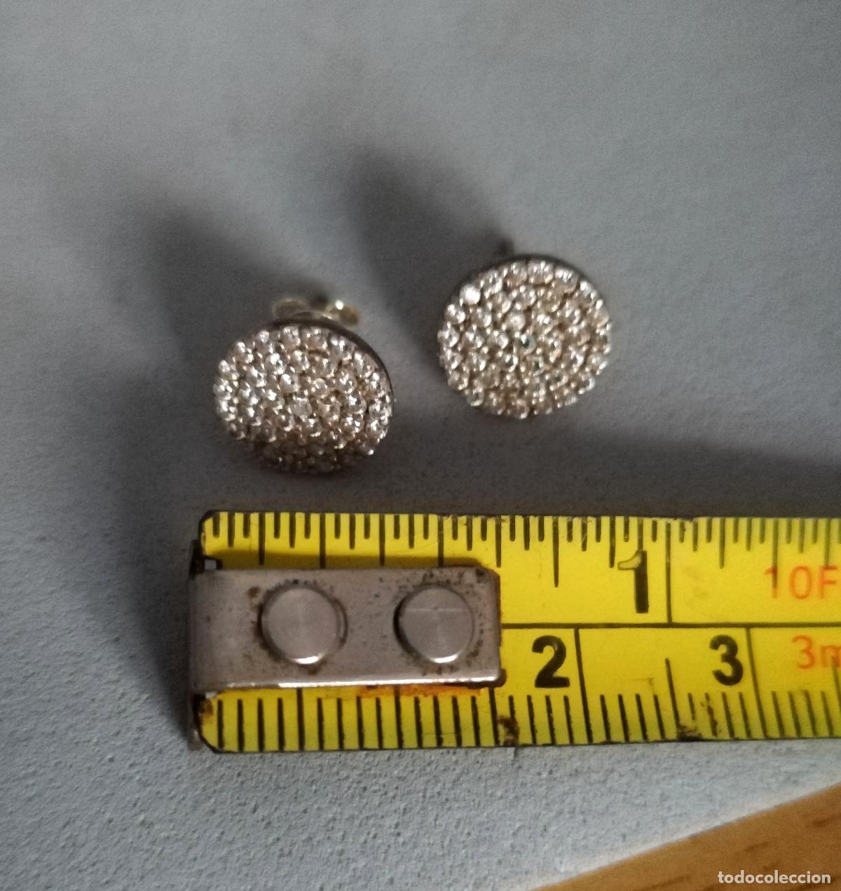Joyeria: Pendientes plata de ley con circonitas. - Foto 2