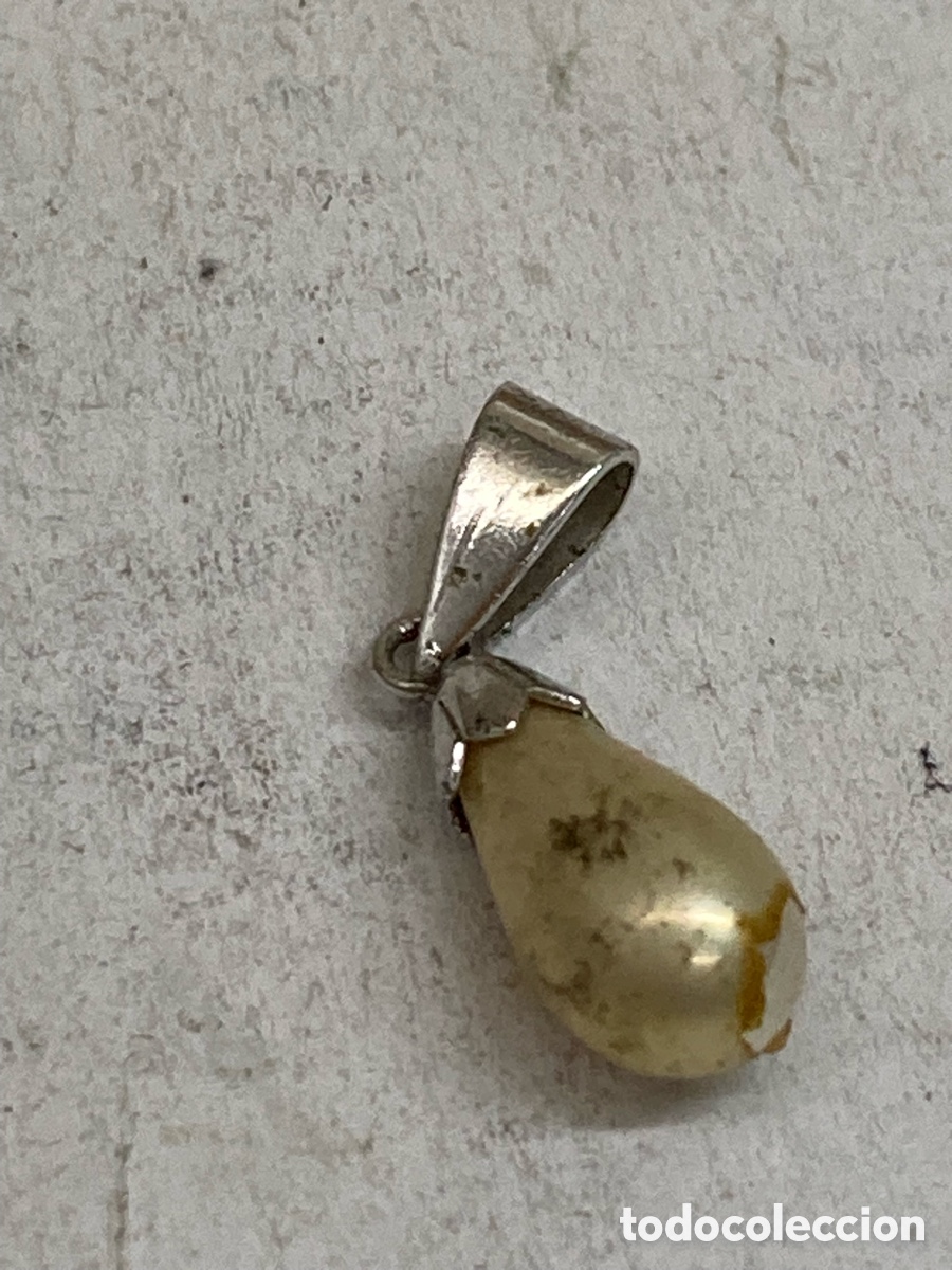 Joyeria: Colgante de plata y perla C673