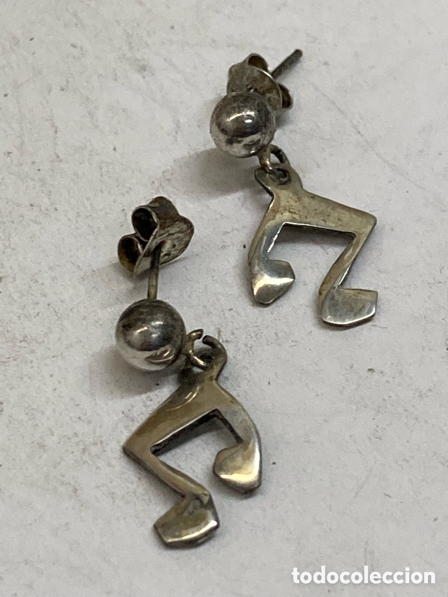 Joyeria: Pendientes de plata P548
