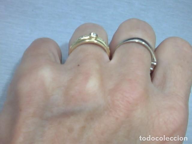 Joyeria: anillo en oro 18 kts y diamantes - Foto 3