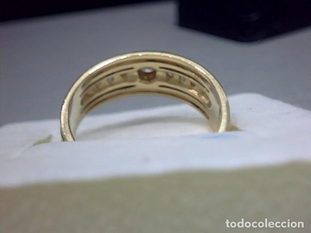Joyeria: anillo en oro 18 kts y diamantes - Foto 8