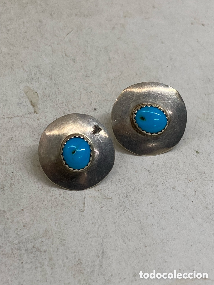 Joyeria: Pendientes de plata lapisl&aacute;zuli P549 - Foto 1