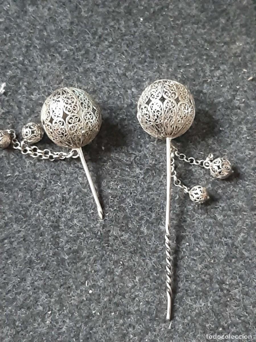 Joyeria: pareja broche art nouveau (traje regional )