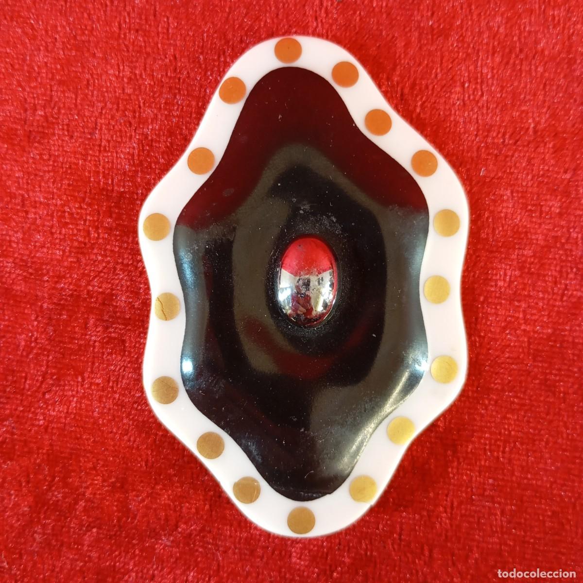 Joyeria: BROCHE DECORATIVO VINTAGE - HUTSCHENREUTHER GERMANY ART - 7,4 CM