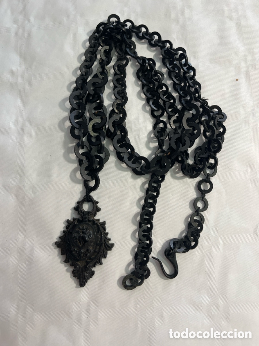 Joyeria: COLLAR DE LUTO S. XIX