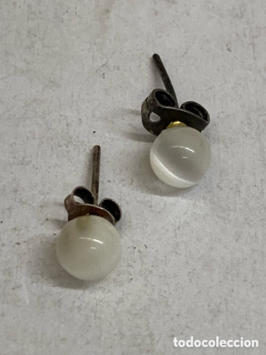Joyeria: Pendientes de plata n&aacute;car P550 - Foto 1
