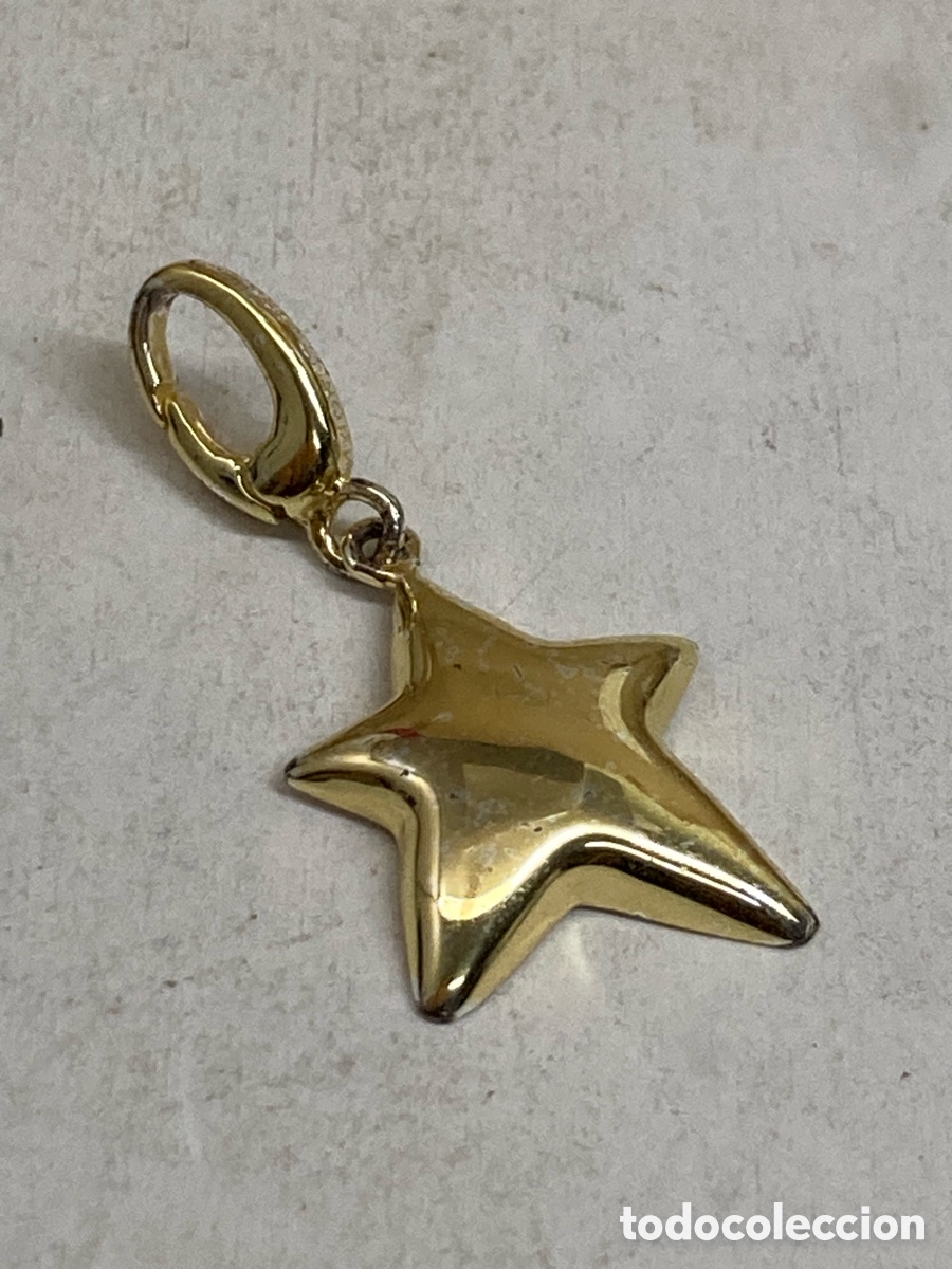 Joyeria: Colgante de plata dorado C675