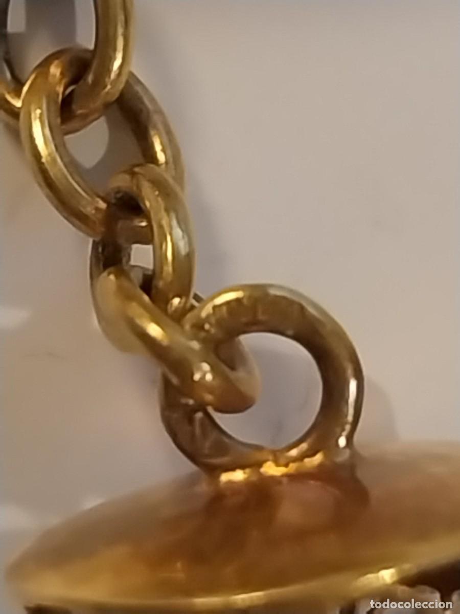 Joyeria: Gemelos hist&oacute;ricos de oro 18k bot&oacute;n charro - Foto 4