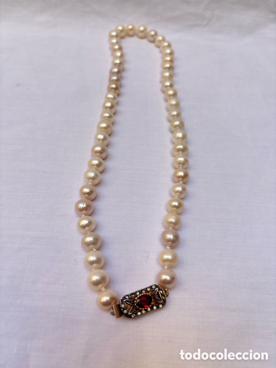 Joyeria: Collar de perlas cultivadas