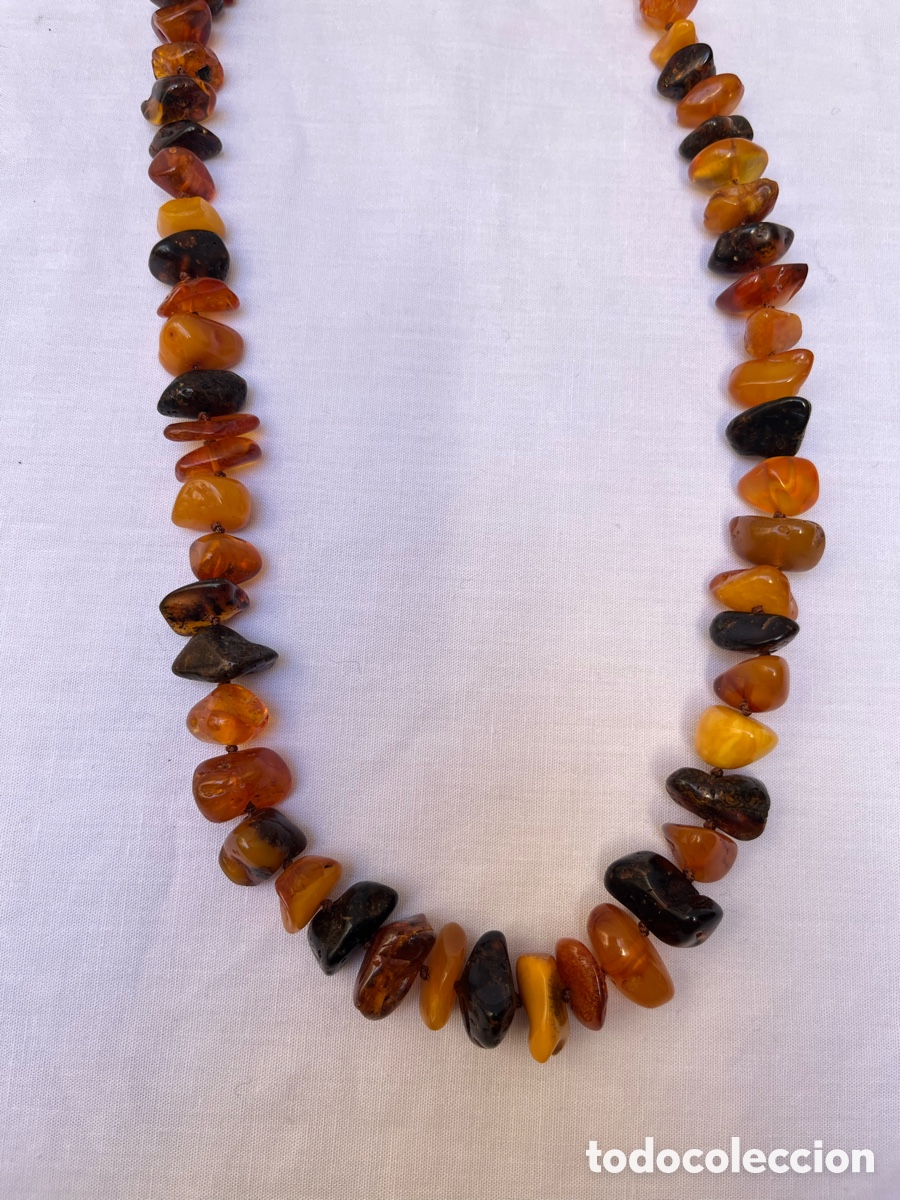 Joyeria: Collar &aacute;mbar natural del B&aacute;ltico 43 cm - Foto 13