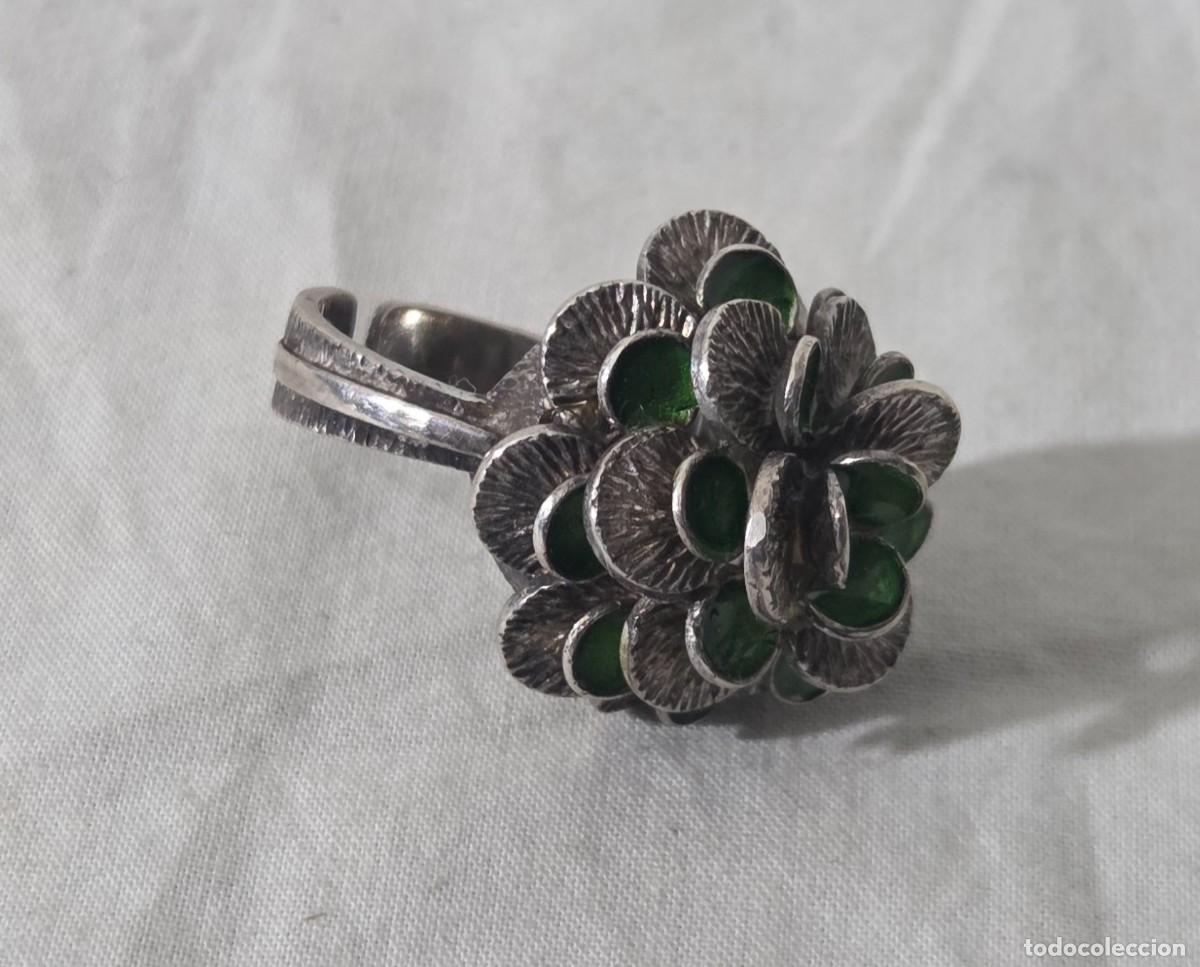 Joyeria: Anillo de plata de ley y lacados - Foto 4