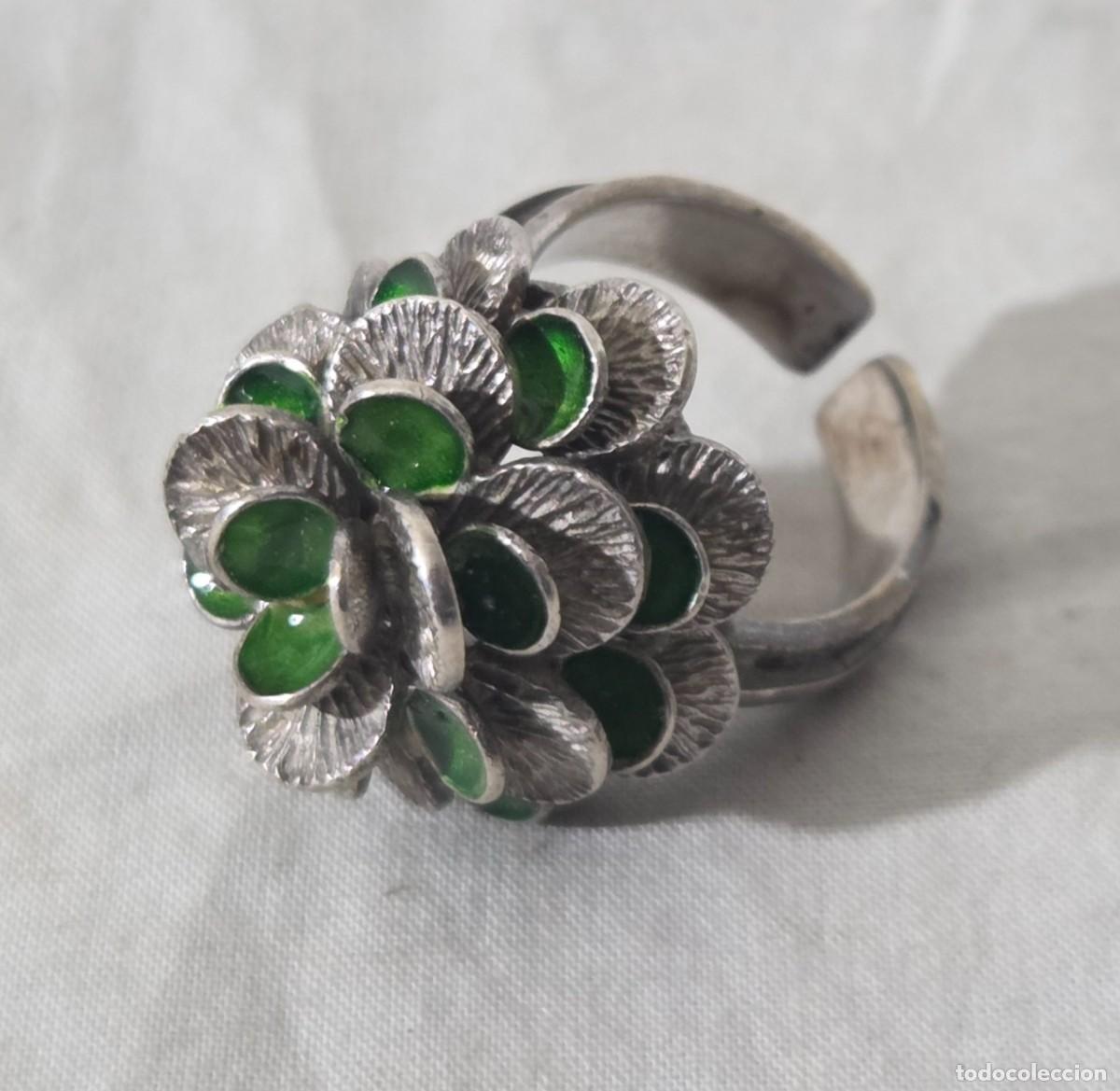 Joyeria: Anillo de plata de ley y lacados - Foto 8