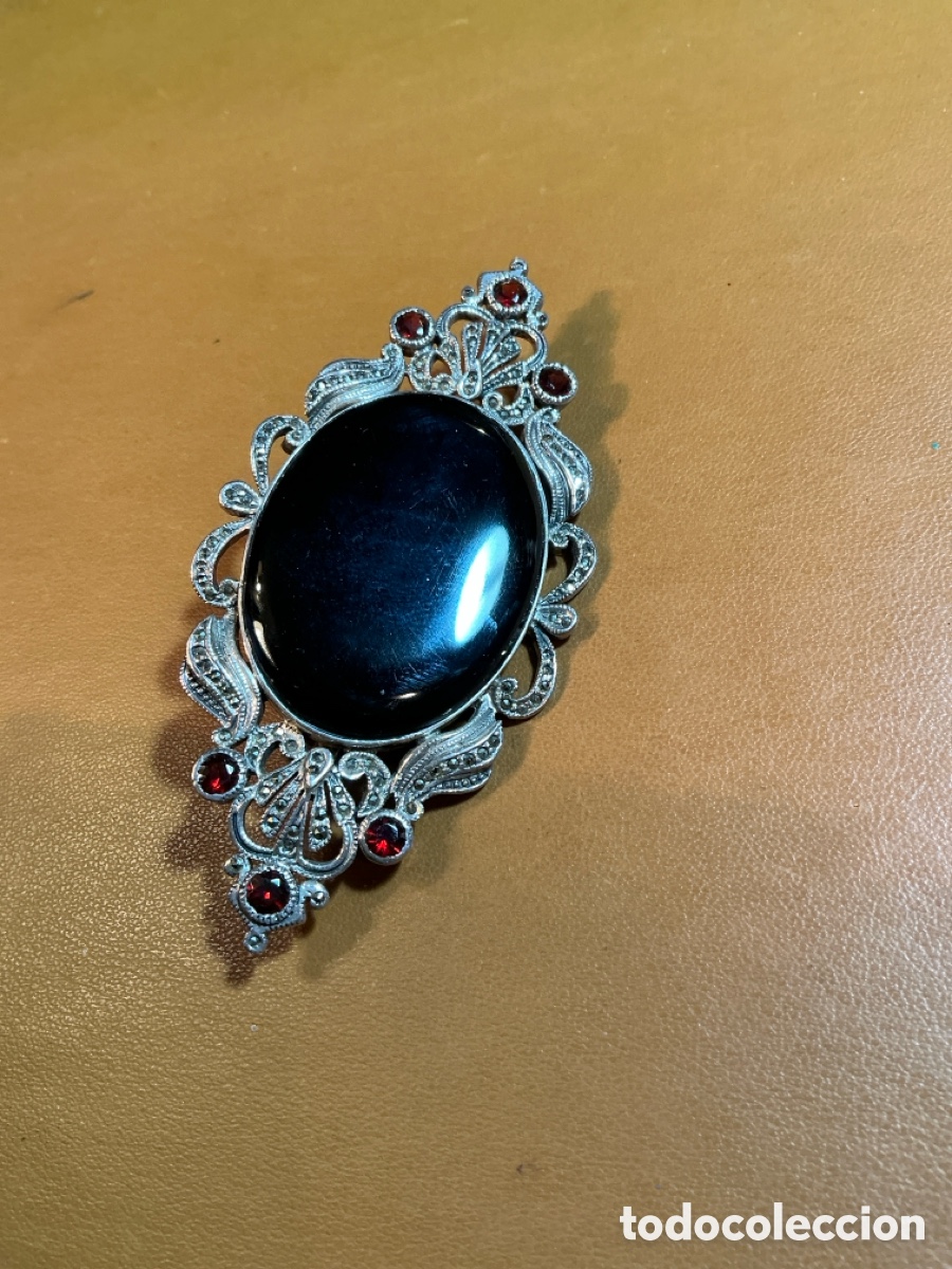 Joyeria: Broche plata estilo victoriano - Foto 2