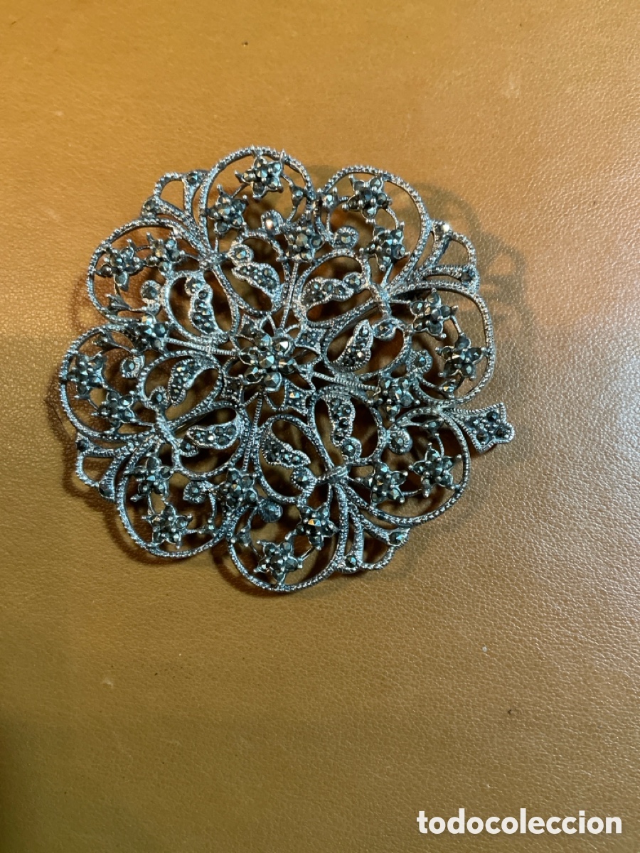 Joyeria: Broche filigrana plata vintage - Foto 4