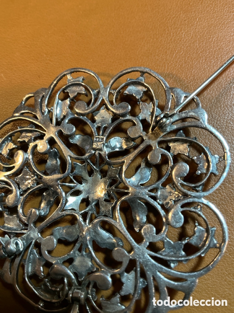 Joyeria: Broche filigrana plata vintage - Foto 7