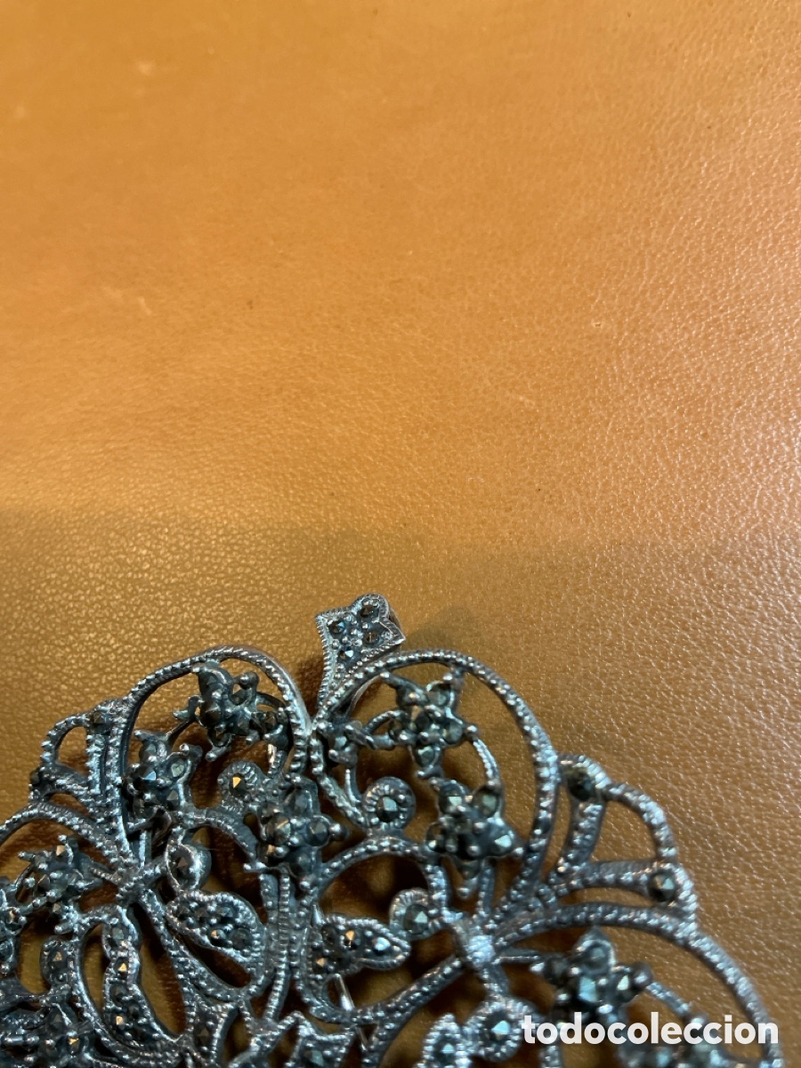 Joyeria: Broche filigrana plata vintage - Foto 9