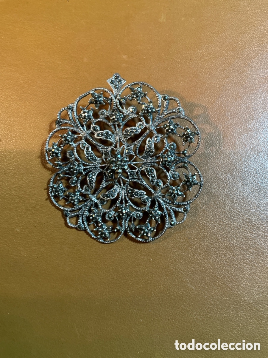 Joyeria: Broche filigrana plata