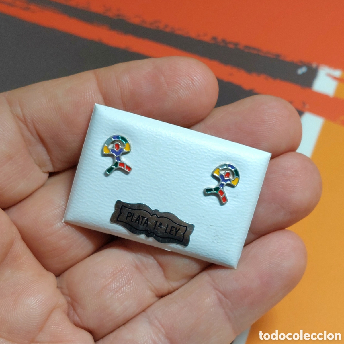 Joyeria: Pendientes de Plata de Ley Indalo - Foto 3