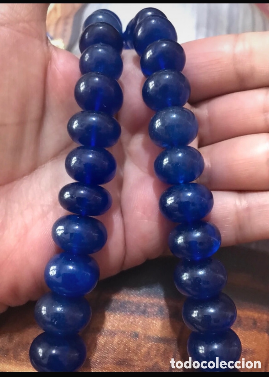 Joyeria: Collar &oacute;nix azul, natural - Foto 3